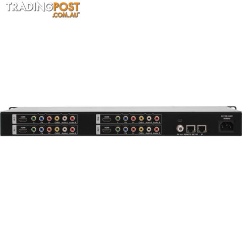 HD4002DM QUAD INPUT HD MODULATOR DVB-T MPEG2/4 RESILINX