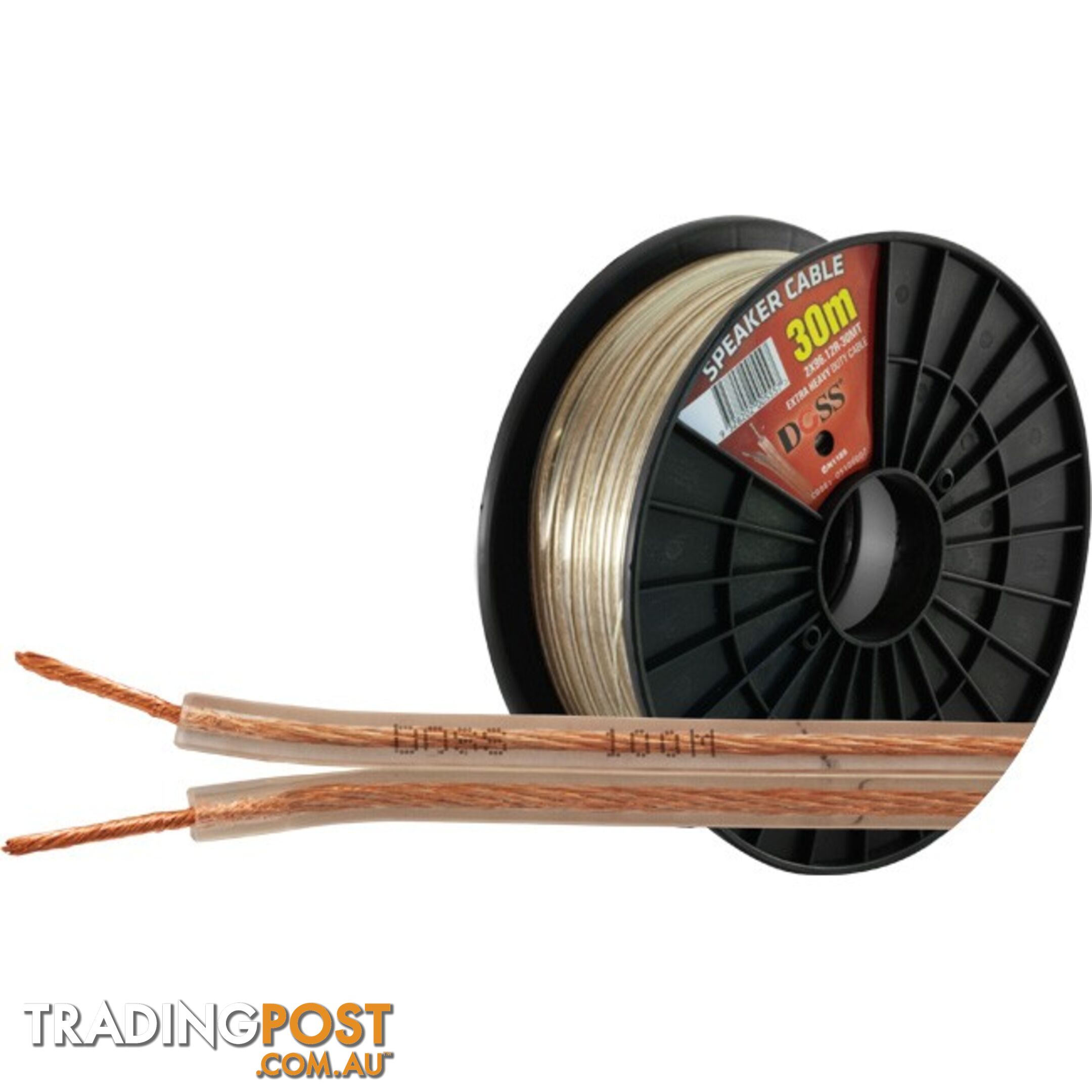 2X96.12R-30M HEAVY-DUTY SPEAKER CABLE - 30M - PER REEL ROLL DOSS