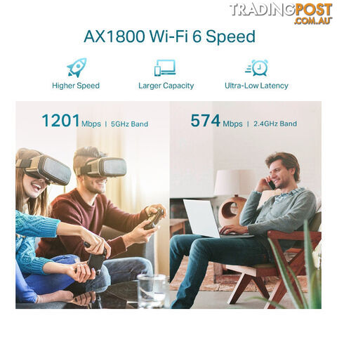 RE605X AX1800 MESH WIFI6 EXTENDER