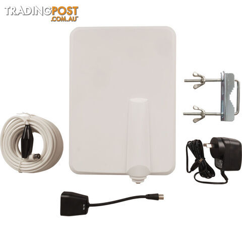 LT3166 SLIM INDOOR/OUTDOOR ANTENNA UHF VHF AMPLIFIED - photo 3 of 3