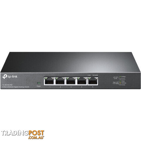 TLSG105M2 5 PORT 2.5G MULTI-GIGA DESKTOP SWITCH - photo 2 of 6