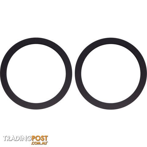 MR55 2X UNIVERSAL METAL RINGS TO SUIT MAGSAFE 55X45MM BLACK