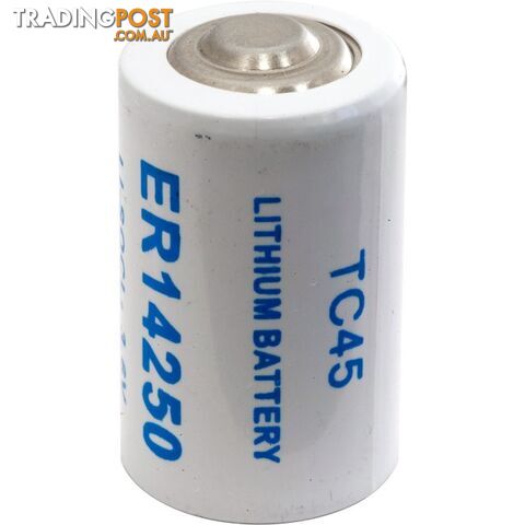 ER14250 3.6V LITHIUM BATTERY TC45, 1/2 AA, 1/2AA, LISOCL2