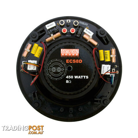 ECS8DUAL 8" CEILING STEREO SPEAKER DIPOLE/BIPOLE SINGLE ECS8D - photo 2 of 4