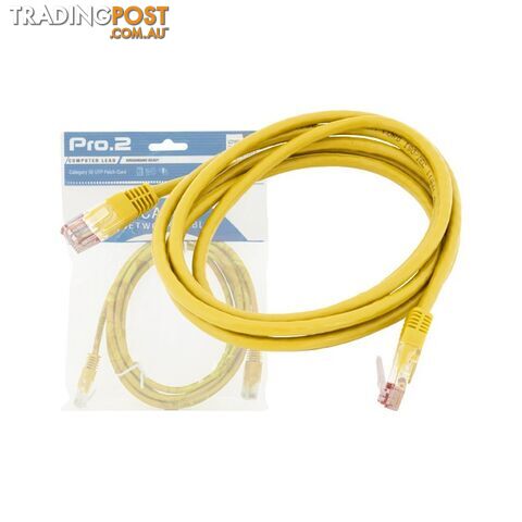 LC7155Y 20M YELLOW CAT5E PATCH LEAD PRO2