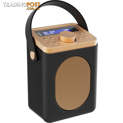 LSFBLK PORTABLE DAB RADIO WITH BLUETOOTH BLACK LITTLE SHELFORD