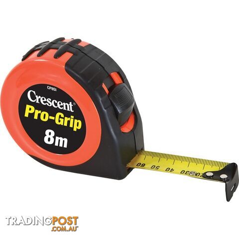 CP8SI 8M X 25MM PROGRIP METRIC TAPE MEASURE CRESCENT