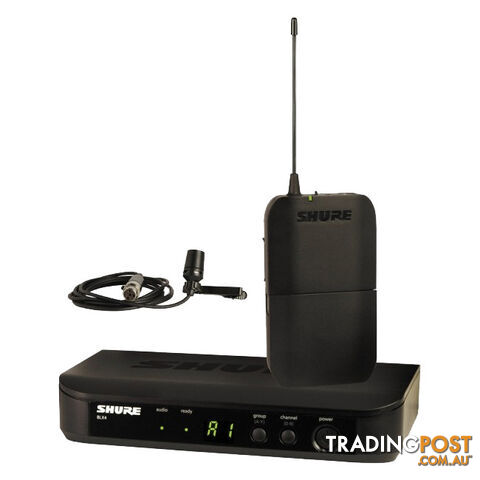 BLX14CVL-M17 WIRELESS LAPEL MIC SYSTEM 662-686MHZ SHURE