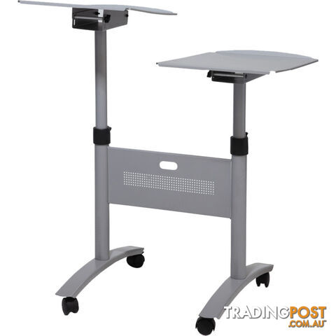 DUO TWIN POLE AV LAPTOP TROLLEY