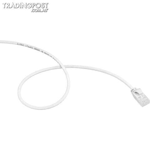 LC6SL0300WH 3M SLIM CAT6 PATCH LEAD WHITE ULTRA THIN - photo 3 of 3