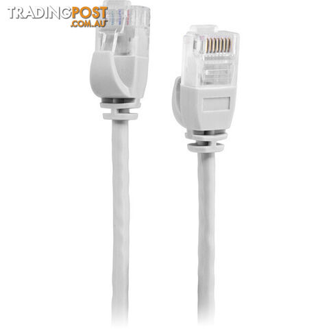 LC6SL0300WH 3M SLIM CAT6 PATCH LEAD WHITE ULTRA THIN