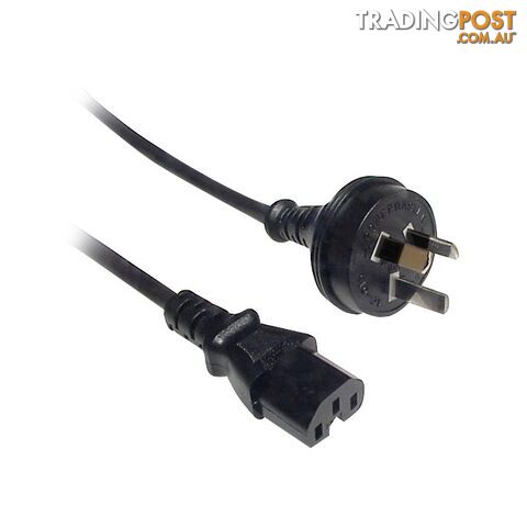 K9HT-1MB 1M HIGH TEMP NOTCHED IEC LEAD HOT APPLIANCE CORD IEC-C15