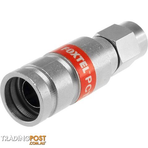 PR1005 'F' RG11Q COMPRESSION CONNECTOR FOXTEL APPROVED F30709