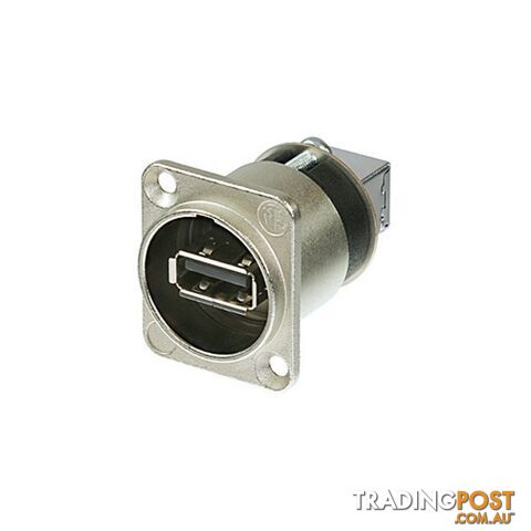 PF0510 NAUSB-W USB PANEL MOUNT SOCKET REVERSIBLE USB A/B NEUTRIK