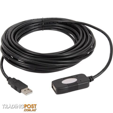 LC7219 ACTIVE USB EXTENSION LEAD 20M USB A PLUG TO USB A SOCKET - photo 2 of 2