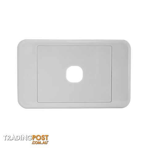 PK4580 1 GANG WALL PLATE SUITS CLIPSAL