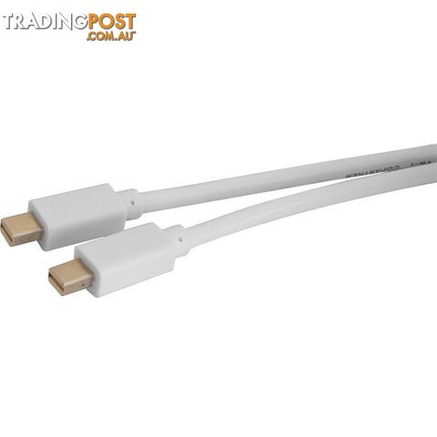 LC6190 MINI DISPLAYPORT LEAD - 2M MINI DISPLAY PORT PLUG TO PLUG