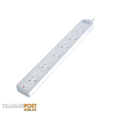 PAD006B 6 WAY POWERBOARD SPACED OVERLOAD PROTECTION