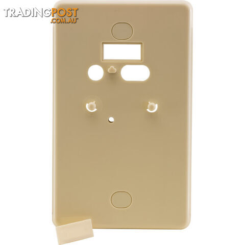 CD770TOPLWE PHONE WALL PLATE FOR 610 AND 611 TELEPHONE SOCKETS