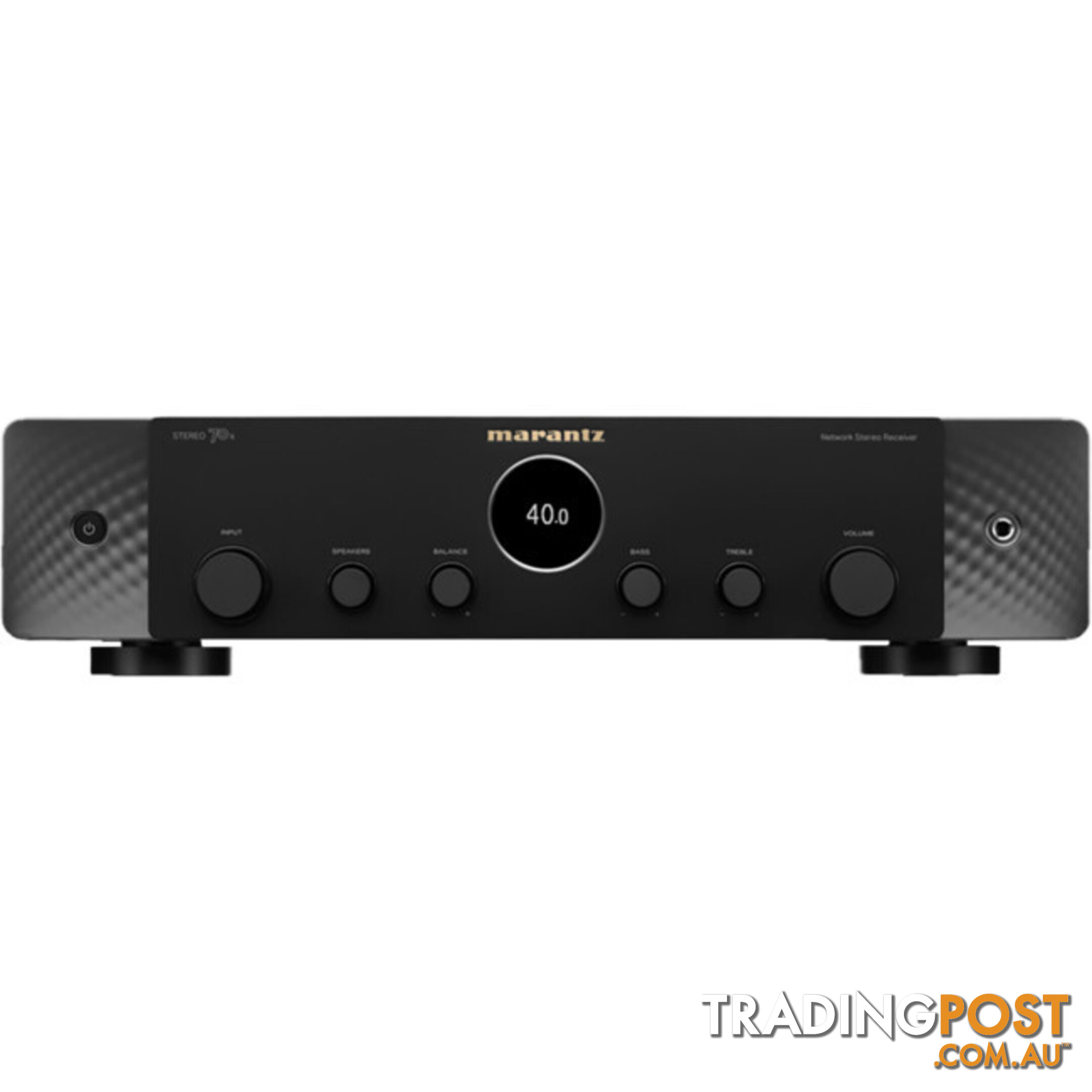 STEREO70S BLACK 75W CH STEREO RECEIVER - HEOS STREAMING HDMI SWITCHING- PHONO AND FM/DAB+ RADIO