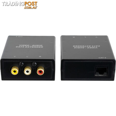 PRO1221 COMPOSITE STEREO CAT5 EXTENDER STEREO AUDIO BALUN