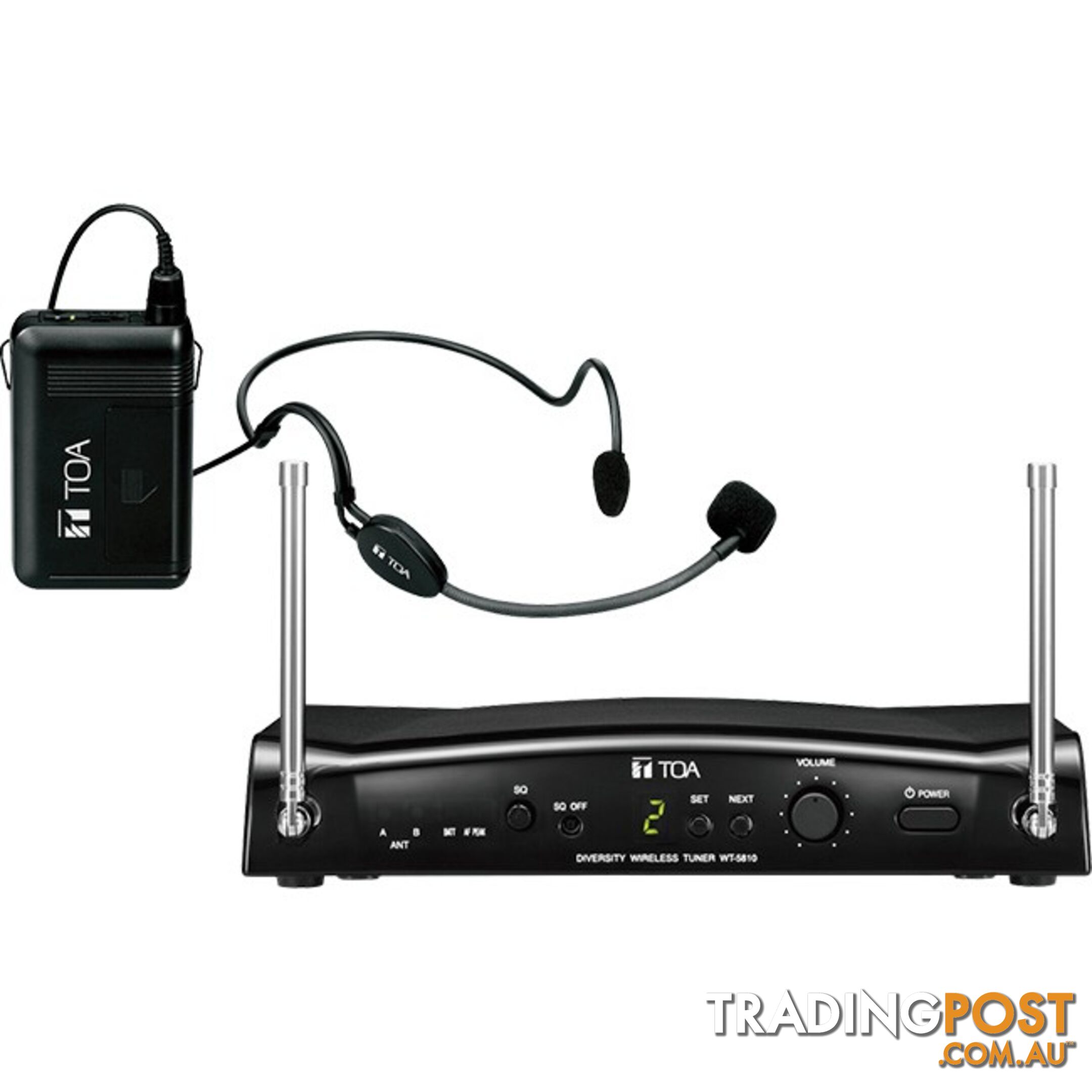 WS5325HF01AS WIRELESS HEADSET MICROPHONE KIT TOA