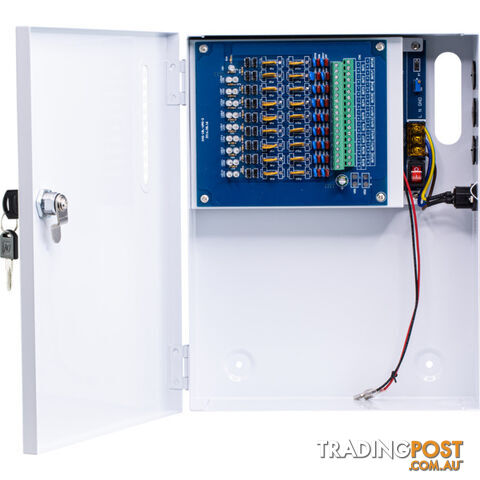 PWU1812W20 18 WAY 12V DC 20A POWER SUPPLY WITH UPS PFC SURGE PROTECTION - photo 2 of 5