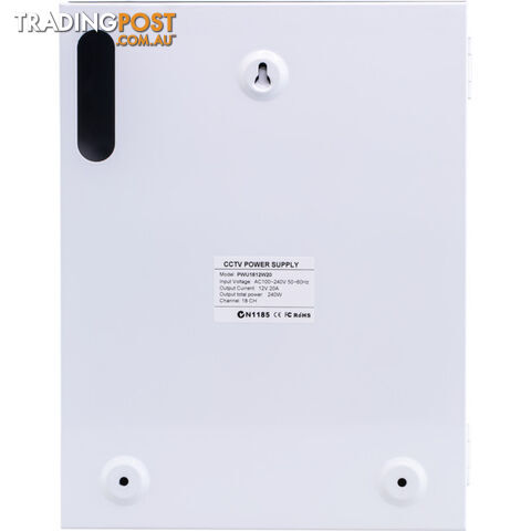 PWU1812W20 18 WAY 12V DC 20A POWER SUPPLY WITH UPS PFC SURGE PROTECTION - photo 4 of 5