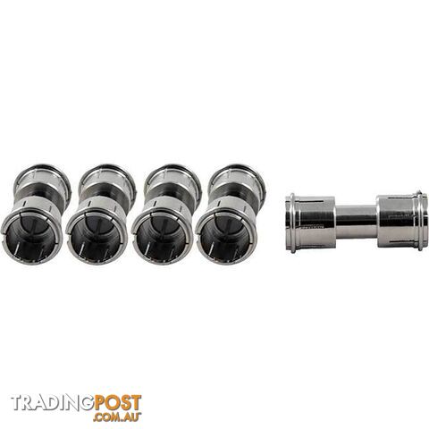 PA5082 PUSH 'F' PLUG TO PUSH 'F' PLUG 5PK