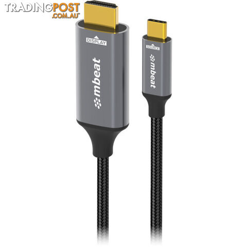 LC8022 1.8M USB-C TO HDMI CABLE 8K TOUGH LINK