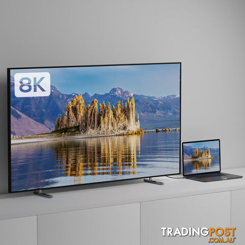 LC8022 1.8M USB-C TO HDMI CABLE 8K TOUGH LINK - photo 2 of 6