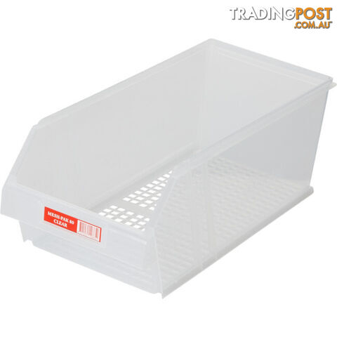 MESHPAK80CL LARGE PARTS DRAWER CLEAR MESH BOTTOM