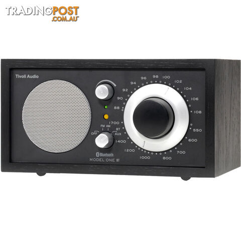 M1BTBBS MODEL ONE BT/AM/FM TABLE RADIO BLK /BLK SILVER - TIVOLI AUDIO