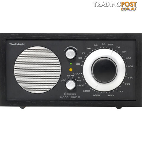 M1BTBBS MODEL ONE BT/AM/FM TABLE RADIO BLK /BLK SILVER - TIVOLI AUDIO - photo 2 of 2