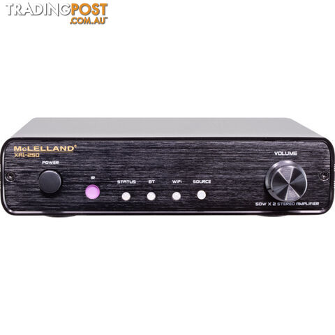 XA1-250 2 CHANNEL STREAMING AMPLIFIER WIFI BLUETOOTH CLASS D 2 X 50W RMS - photo 3 of 6