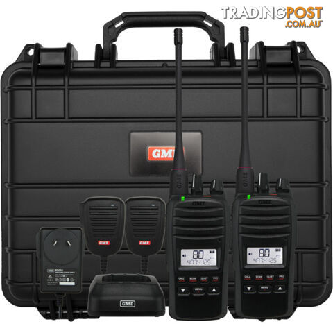 TX6600STP 5W IP67 HANDHELD UHF CB RADIO TWIN PACK - photo 1 of 17