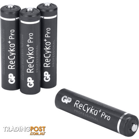 GP4AARECYPRO RECYKO AA 4PK PRO BATTERY 2000MAH