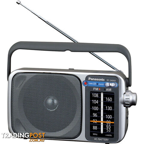 RF2400D AM/ FM PORTABLE RADIO AC/ DC PANASONIC