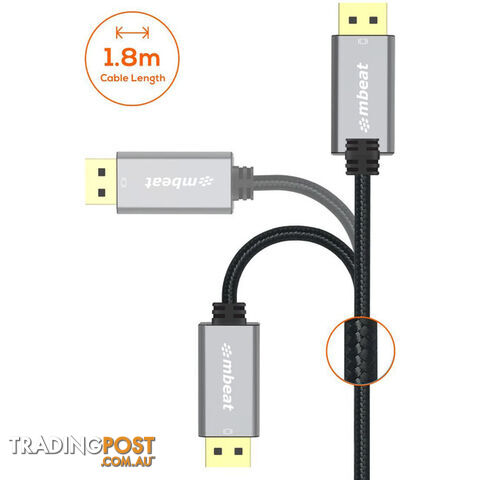 LC7980 1.8M DISPLAY PORT TO HDMI 4K TOUGHLINK - photo 5 of 5