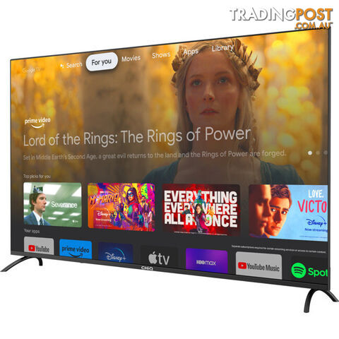 U65G7PG 65" LED 4K UHD GOOGLE TV FRAMELESS - photo 2 of 9
