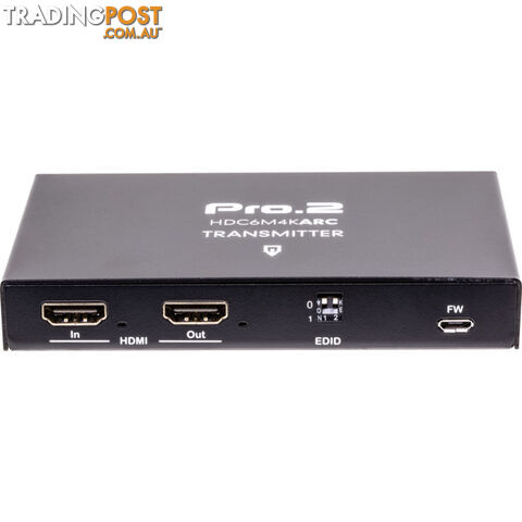 HDC6M4KARC HDMI OVER CAT6 EXTENDER [70M] ARC 4K EDID POC LOOP OPTICAL - photo 3 of 8