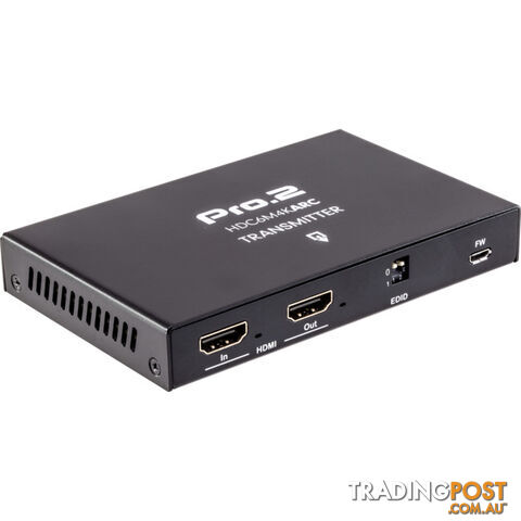 HDC6M4KARC HDMI OVER CAT6 EXTENDER [70M] ARC 4K EDID POC LOOP OPTICAL - photo 2 of 8