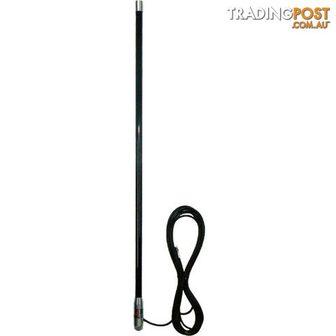 SGDBTPM 6.2DBI 3G AND 4G 80CM MULTIBAND ANTENNA BLACK ZCG