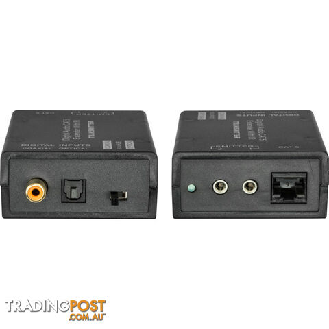PRO1362D DIGITAL AUDIO CAT5E/6 EXTENDER WITH IR KITS TOSLINK AND COAX - photo 4 of 5