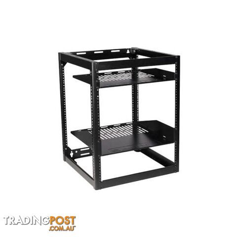 CFR1615 15RU FLAT-PACK SKELETON RACK INCL 1 X 1U AND 1 X 2U SHELF