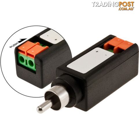 PD2920 RCA PLUG PRESS TERMINATION PUSH PINS PIN