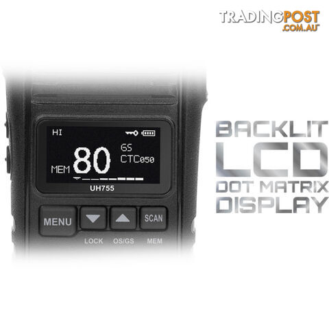 UH755 5W UHF CB SPLASHPROOF RADIO UNIDEN - photo 3 of 3