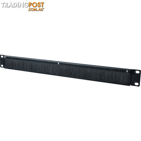 2762T3 19" 1RU BRUSH RACK PATCH PANEL