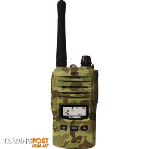 TX6160XCAMO 5W UHF IP67 CB HANDHELD GME LIMITED EDITION CAMOUFLAGE