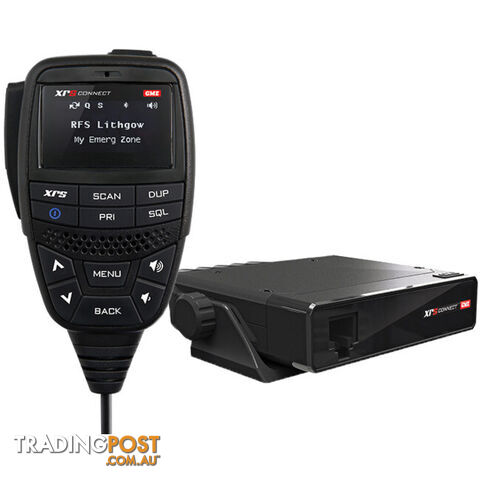 XRS330C 80CH SUPER COMPACT UHF RADIO WITH XRS CONNECT - GME